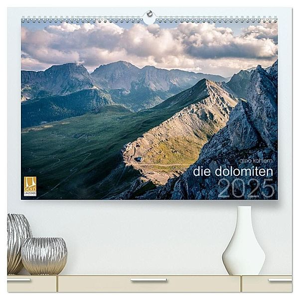die dolomiten (hochwertiger Premium Wandkalender 2025 DIN A2 quer), Kunstdruck in Hochglanz, Calvendo, Arno Kohlem