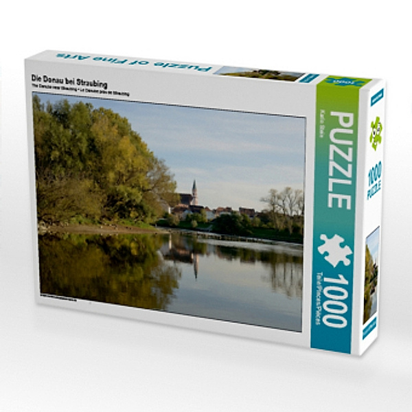 Die Donau bei Straubing (Puzzle), Karin Stein