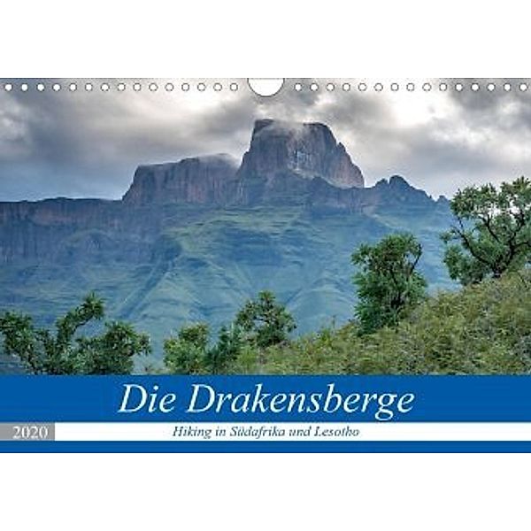 Die Drakensberge - Hiking in Südafrika und Lesotho (Wandkalender 2020 DIN A4 quer), Frank Brehm