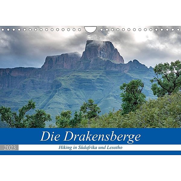 Die Drakensberge - Hiking in Südafrika und Lesotho (Wandkalender 2023 DIN A4 quer), Frank Brehm (www.frankolor.de)