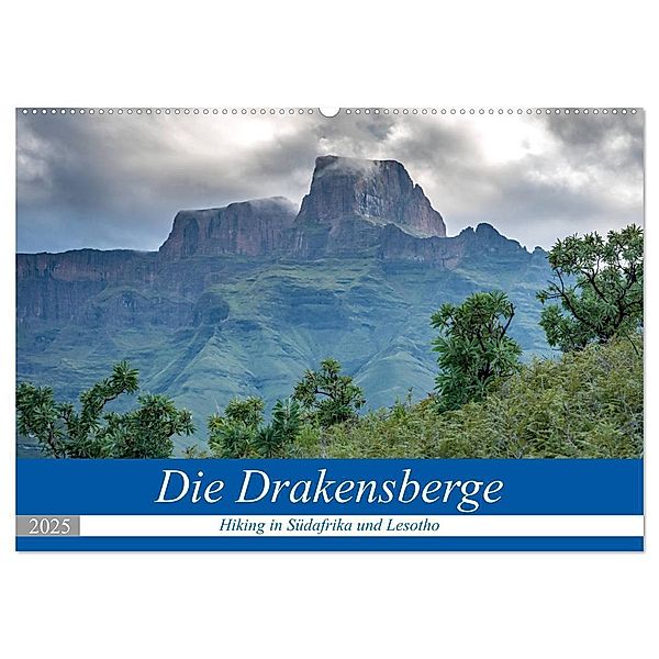 Die Drakensberge - Hiking in Südafrika und Lesotho (Wandkalender 2025 DIN A2 quer), CALVENDO Monatskalender, Calvendo, Frank Brehm (www.frankolor.de)