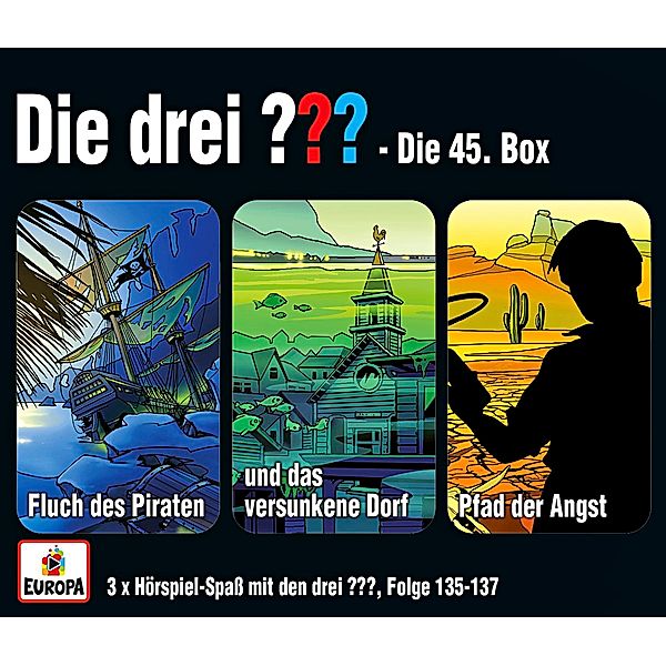 Die drei ??? - 045/3er Box (Folgen 135,136,137) (3 CDs), Die Drei ???