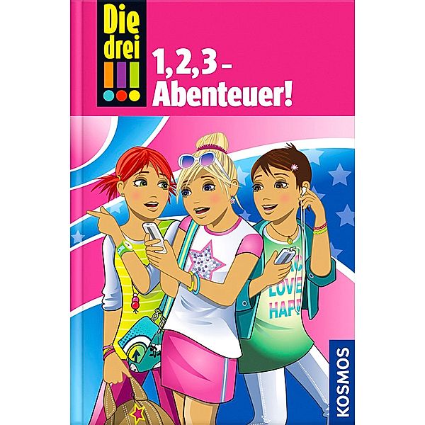 Die drei !!! - 1, 2, 3 Abenteuer!, mit CD, Maja von Vogel, Henriette Wich