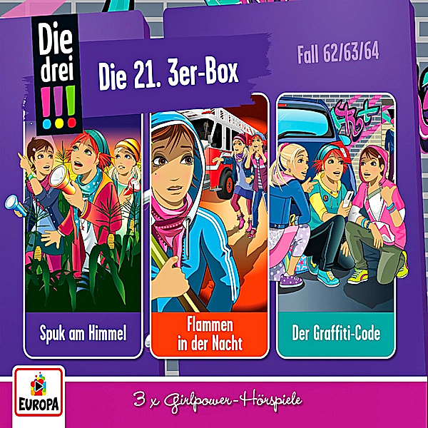 Die Drei !!!/21./3er Box-Folgen62-64/3CD, Die Drei !!!