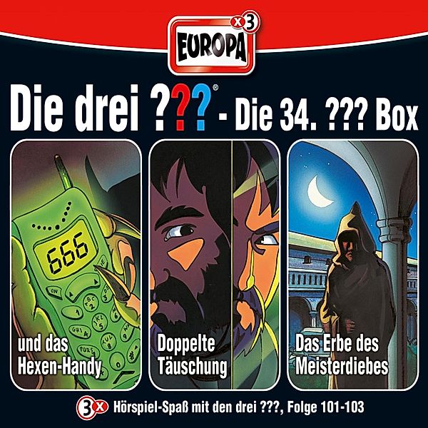 Die drei ??? - 3er-Box (Folgen 101-103), André Minninger