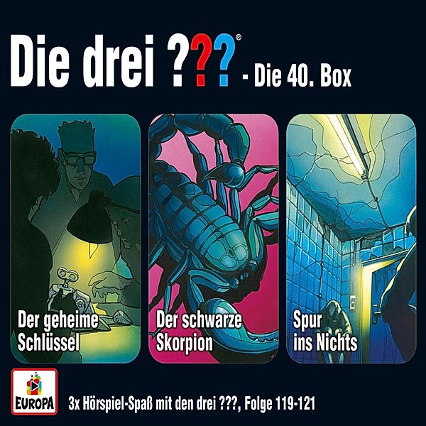 Die drei ??? - 3er-Box (Folgen 119-121), André Marx, André Minninger