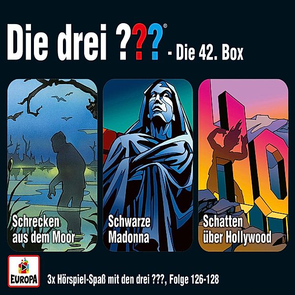 Die drei ??? - 3er-Box (Folgen 126-128), André Minninger, Marco Sonnleitner, Astrid Vollenbruch, Robert Arthur