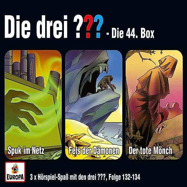 Die drei ??? - 3er-Box (Folgen 132-134), André Minninger, Marco Sonnleitner, Astrid Vollenbruch, Robert Arthur