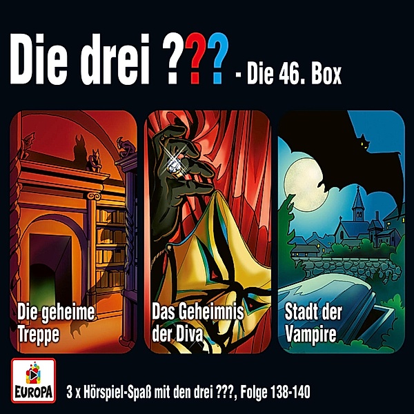 Die drei ??? - 3er-Box ( Folgen 138-140), André Minninger, Marco Sonnleitner, Astrid Vollenbruch