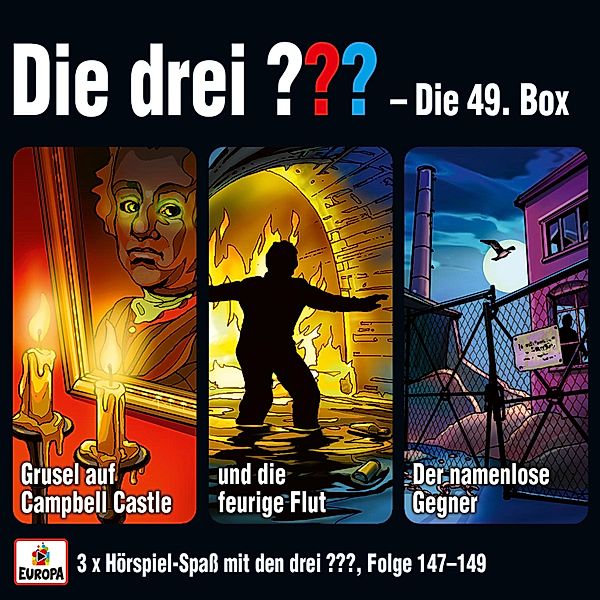 Die drei ??? - 3er-Box (Folgen 147-149), André Minninger, Marco Sonnleitner, Kari Erlhoff