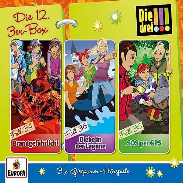 Die drei !!! - 3er-Box (Folgen 34-36), Peter Nissen, Hartmut Cyriacks