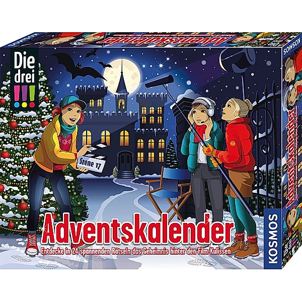 KOSMOS Die drei !!!- Adventskalender