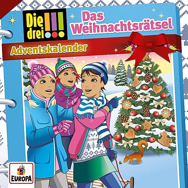 Die drei !!! - Adventskalender: Das Weihnachtsrätsel, Peter Nissen, Hartmut Cyriacks