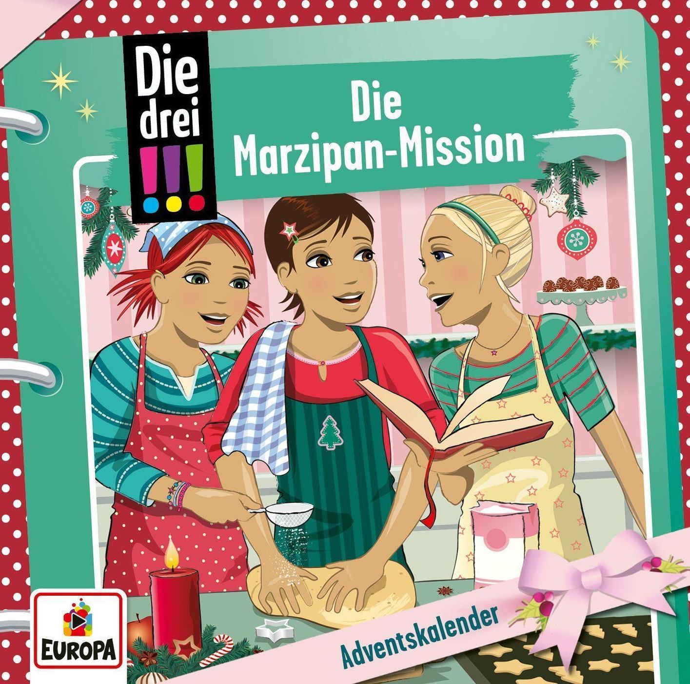 Die drei !!! - Adventskalender - Die Marzipan-Mission 2 CDs Hörbuch