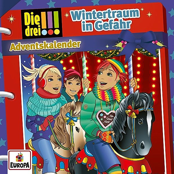 Die drei Ausrufezeichen - Die drei !!! - Wintertraum in Gefahr - Adventskalender,2 Audio-CD, Mira Sol
