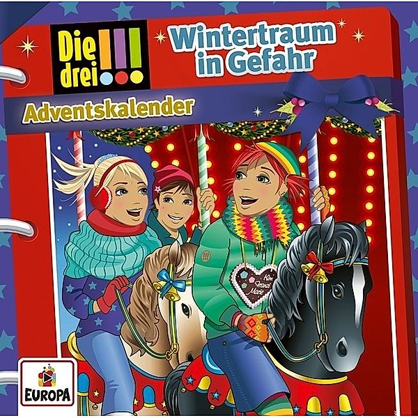 Die drei Ausrufezeichen - Die drei !!! - Wintertraum in Gefahr - Adventskalender,2 Audio-CD, Mira Sol