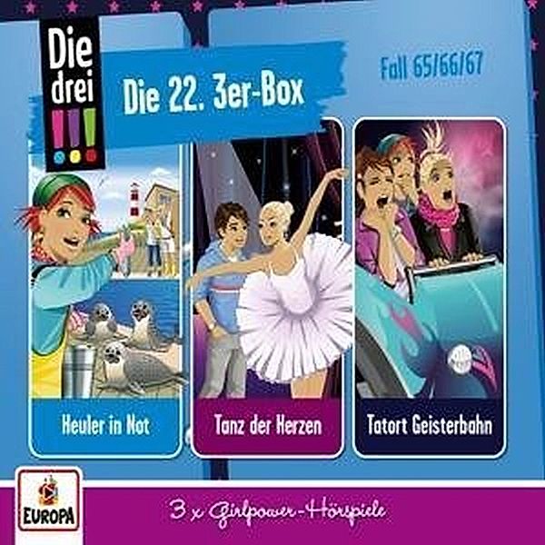 Die drei !!! - Die 22. 3er Box (3 CDs), Die Drei !!!