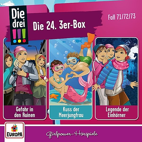 Die drei !!! - Die 24. 3er-Box (Folge 71-73) (3 CDs), Die Drei !!!