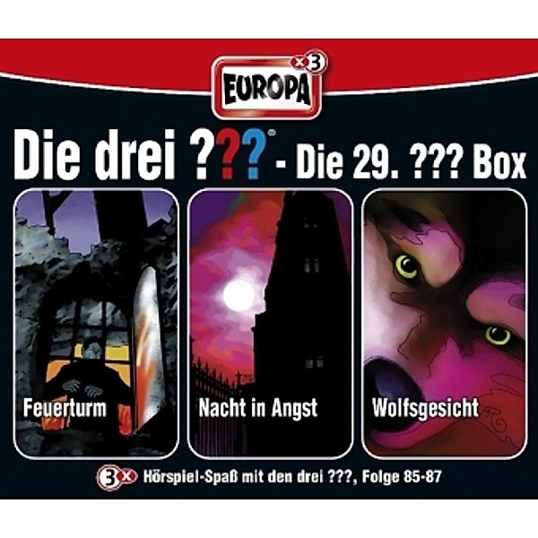 Die drei ??? - Die 29. Box (Folgen 85-87, 3 CDs), Die Drei ???