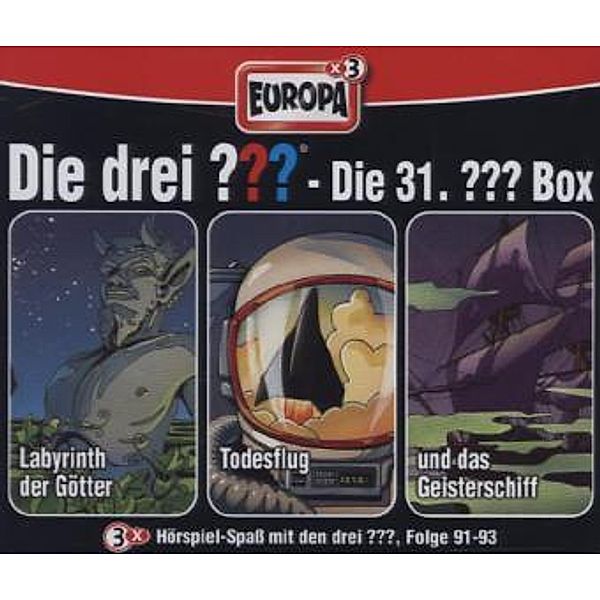 Die drei ??? - Die 31. ??? Box (3CDs), Die Drei ???