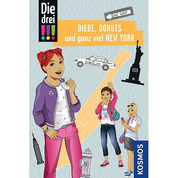 Die drei !!!, Diebe, Donuts und ganz viel New York, Jule Ambach