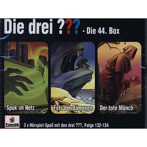 Die drei Fragezeichen - 3er Box.Box.44,3 Audio-CD, Die drei ???