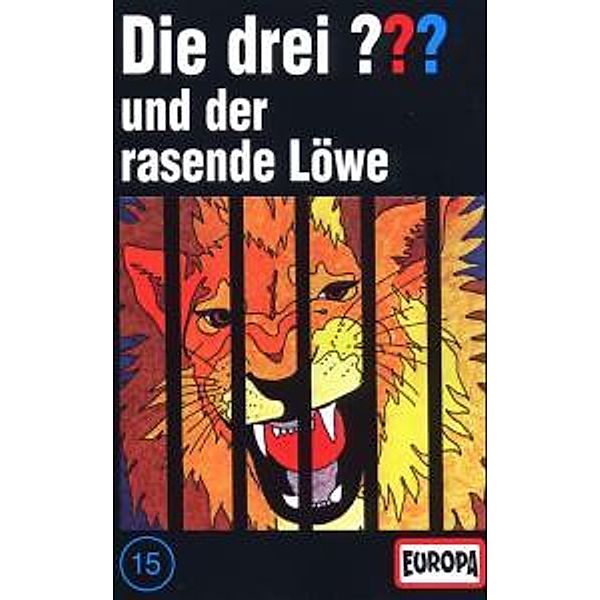Die drei Fragezeichen Band 15: Die drei Fragezeichen und der rasende Löwe (1 Cassette), Die Drei ??? 15