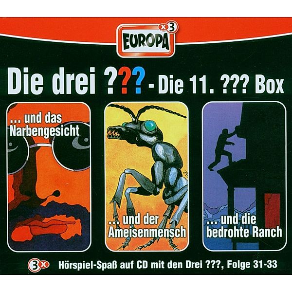 Die drei Fragezeichen Band 31-33: 3er Box (3 Audio-CDs), Alfred Hitchcock