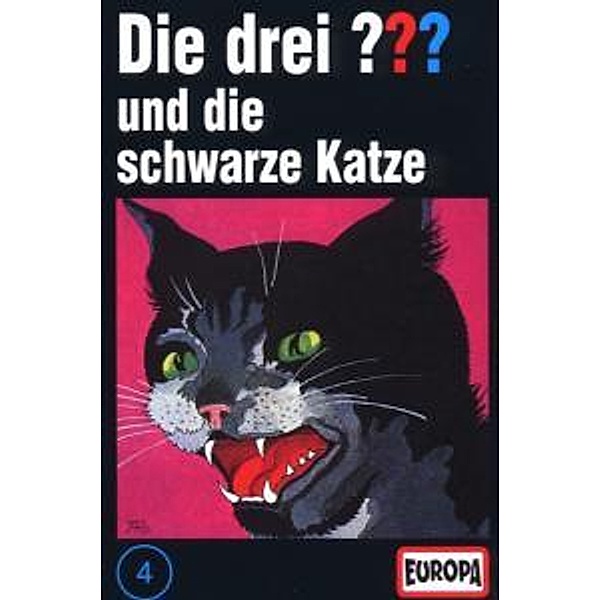 Die drei Fragezeichen Band 4: Die drei Fragezeichen und die schwarze Katze (1 Cassette), Die Drei ??? 4