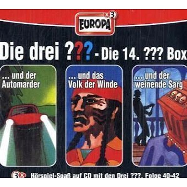 Die drei Fragezeichen Band 40-42: 3er Box (3 Audio-CDs), Alfred Hitchcock