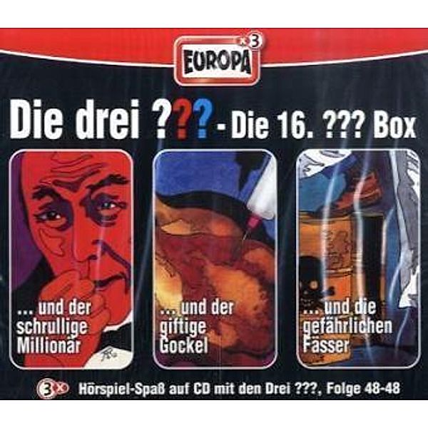 Die drei Fragezeichen Band 46-48: 3er Box (3 Audio-CDs), Alfred Hitchcock