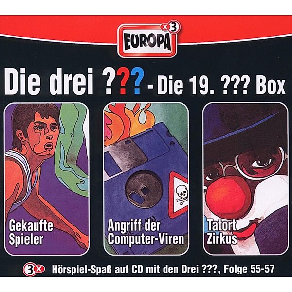 Die drei Fragezeichen Band 55-57: 3er Box (3 Audio-CDs), Alfred Hitchcock