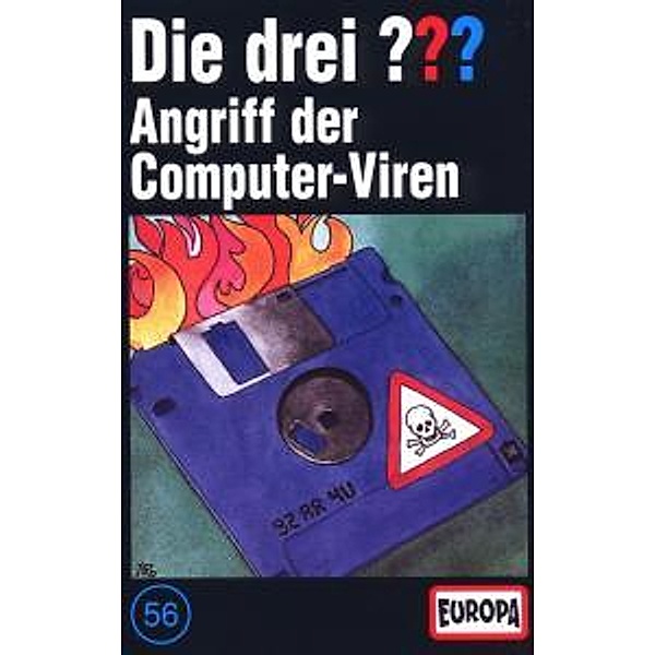 Die drei Fragezeichen Band 56: Angriff der Computer-Viren (1 Cassette), Die Drei ??? 56