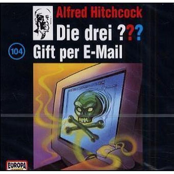 Die drei Fragezeichen - Hörbuch - 104 - Gift per e mail, Die Drei ???