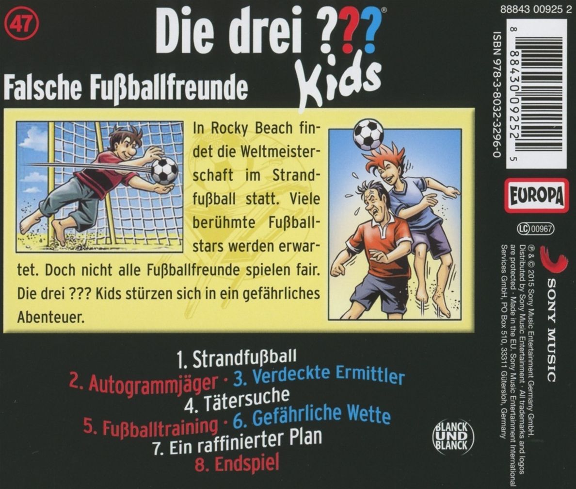 Die drei Fragezeichen-Kids - 47 - Falsche Fussballfreunde Hörbuch jetzt bei  Weltbild.ch bestellen