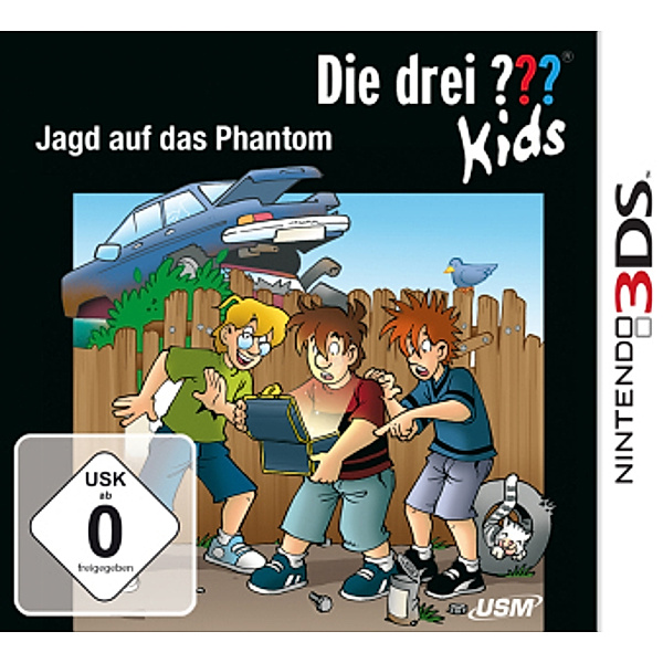 Die drei Fragezeichen Kids - Jagd auf das Phantom, Nintendo 3DS-Spiel |  Weltbild.ch