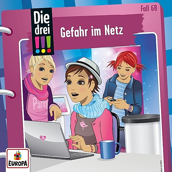 Die drei !!! - Gefahr im Netz, 1 Audio-CD, Kari Erlhoff