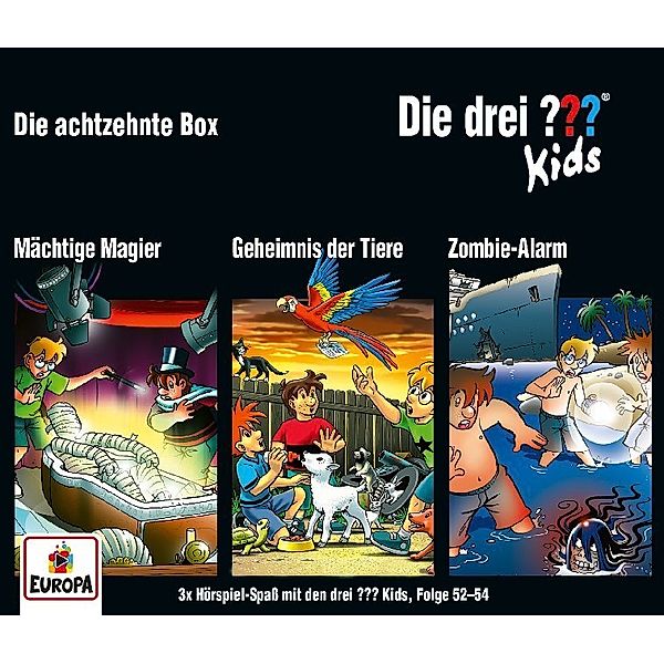 Die drei ??? Kids, 3er Box.Box.18,3 Audio-CD, Die Drei ??? Kids