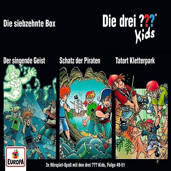 Die drei ???- Kids 3er Box Nr. 17 (Folgen 49, 50, 51) (3 CDs), Die Drei ??? Kids