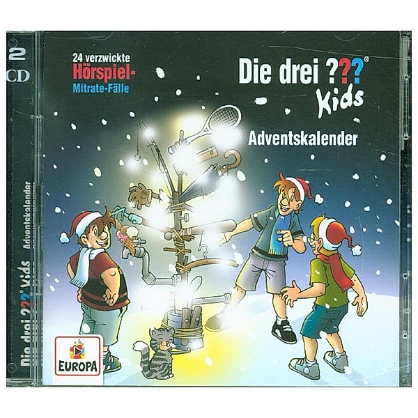 Die drei ???-Kids - Adventskalender (2 CDs), Die Drei ??? Kids