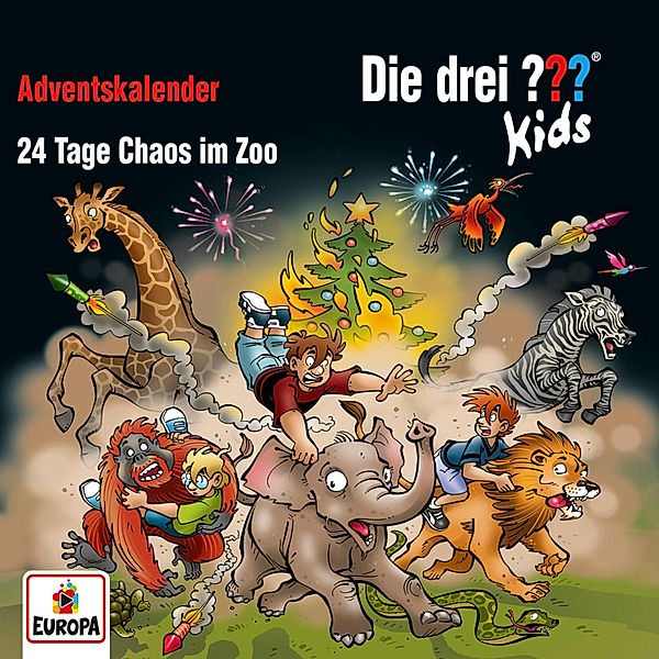 Die drei ??? Kids - Adventskalender - 24 Tage Chaos im Zoo, Ulf Blanck