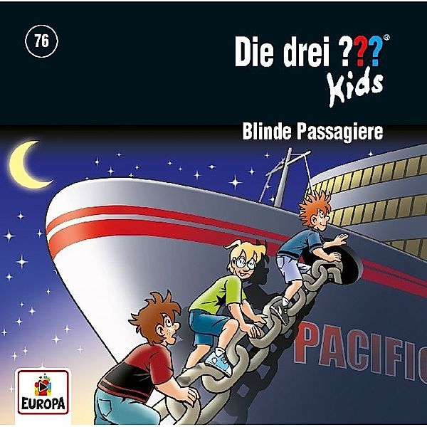 Die drei ??? Kids - Blinde Passagiere.Tl.76,1 Audio-CD