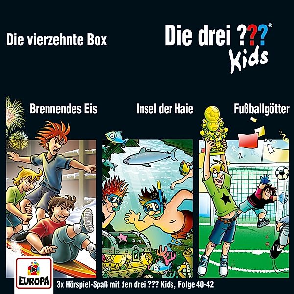 Die drei ???-Kids - Die 14. Box (Folgen 40-42) (3 CDs), Die Drei ??? Kids