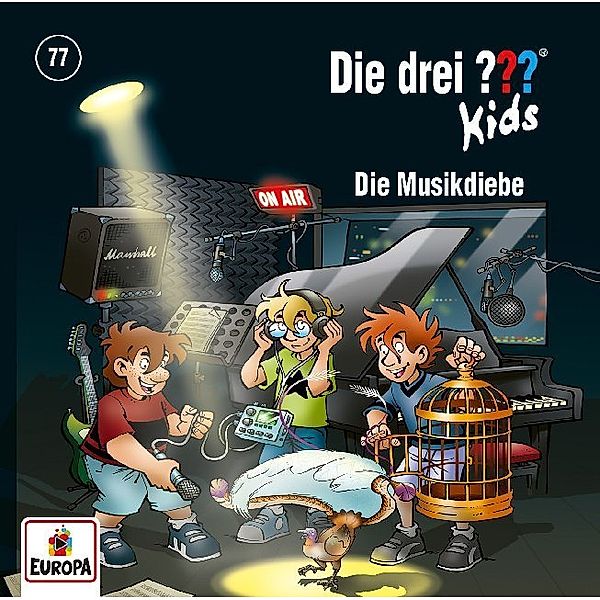 Die drei ??? Kids - Die Musikdiebe.Tl.77,1 Audio-CD