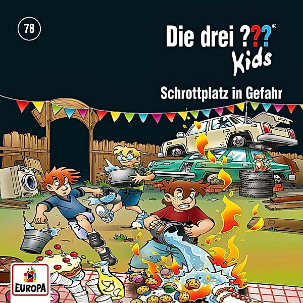 Die drei ??? Kids - Schrottplatz in Gefahr.Tl.78,1 Audio-CD, Ulf Blanck