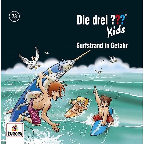 Die drei ??? Kids - Surfstrand in Gefahr,1 Audio-CD, Ulf Blank