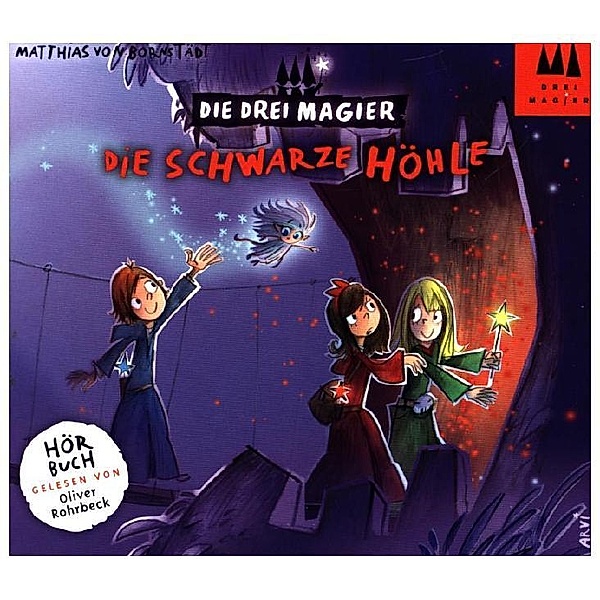 Die drei Magier - Die Drei Magier - Die schwarze Höhle,2 Audio-CD, Matthias von Bornstädt