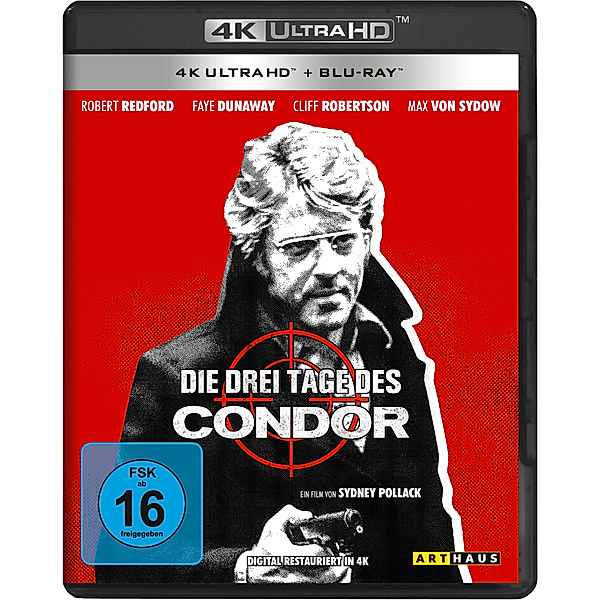 Die drei Tage des Condor (4K Ultra HD), Robert Redford, Faye Dunaway