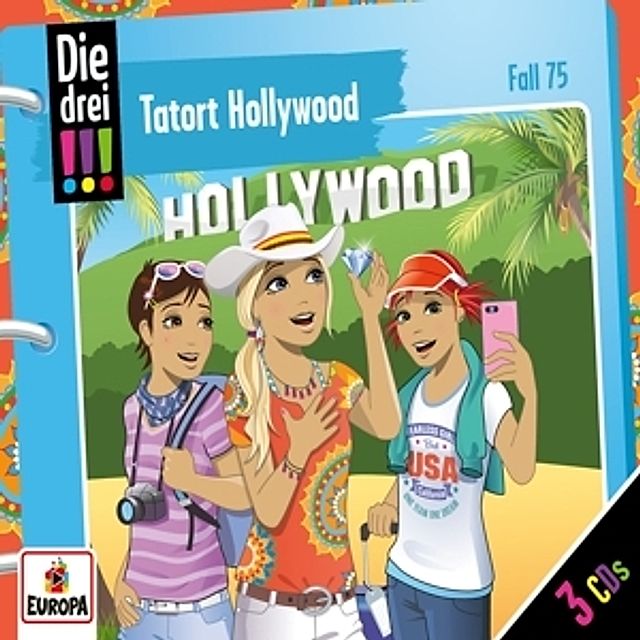 Die drei !!! - Tatort Hollywood Folge 75 3CD-Box Hörbuch jetzt bei  Weltbild.at bestellen