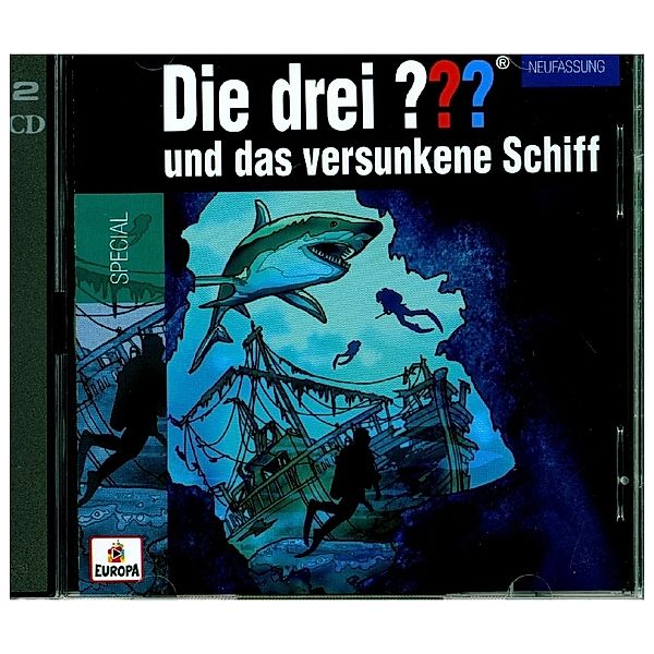 Die drei ??? und das versunkene Schiff,2 Audio-CDs, Die Drei ???